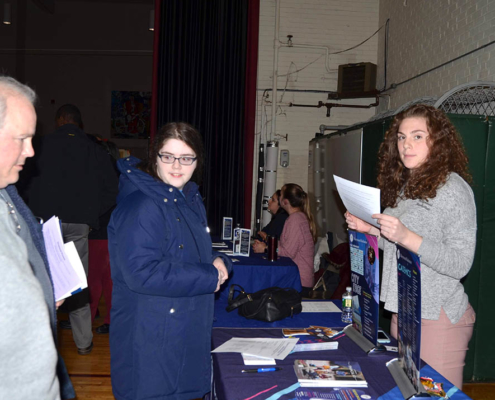 Chapel Hill Academy 2019 Career Fair attendees