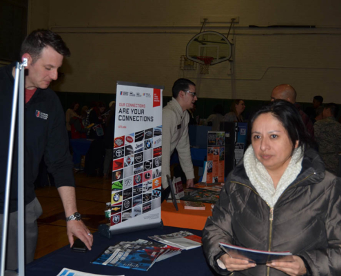 Chapel Hill Academy 2019 Career Fair attendees