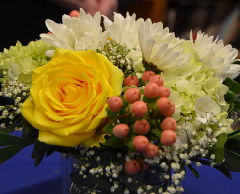 Chapel Hill Academy 2019 Career Fair floral display