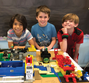 Chapel Hill student learning with Lego®